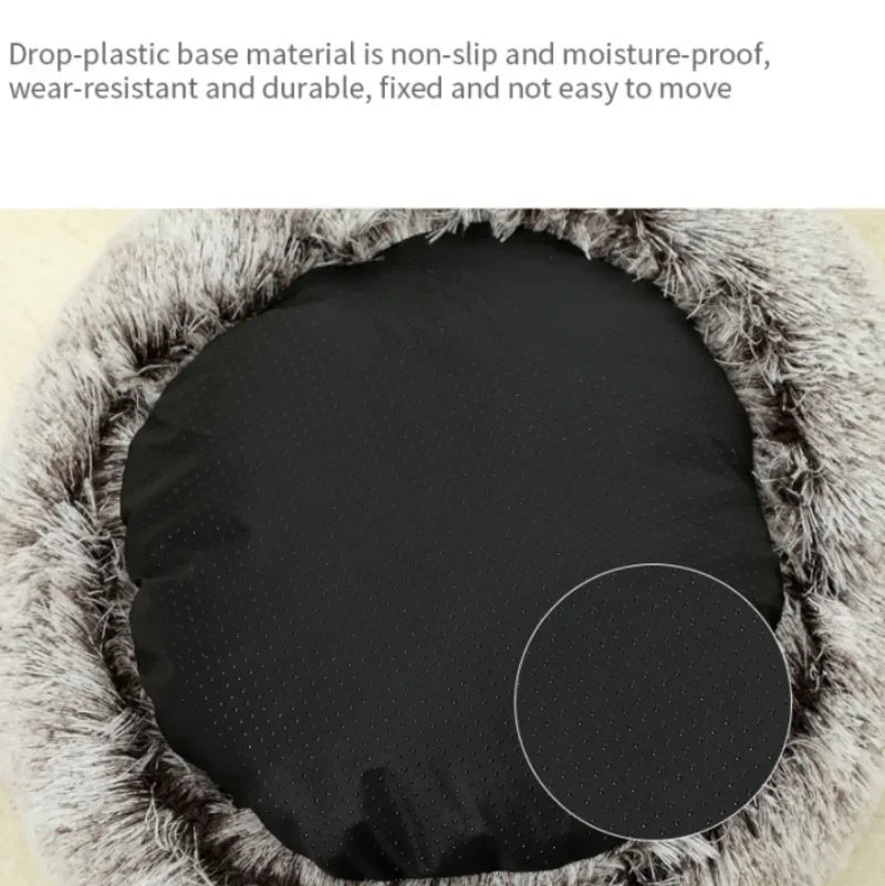 Lit en peluche 2 en 1 pour chat - Monchatfier